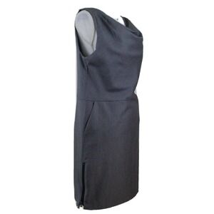 GAP~Woman Size 6~Gray Sleeveless Sheath Dress Business, Office Wear NEW $69.95